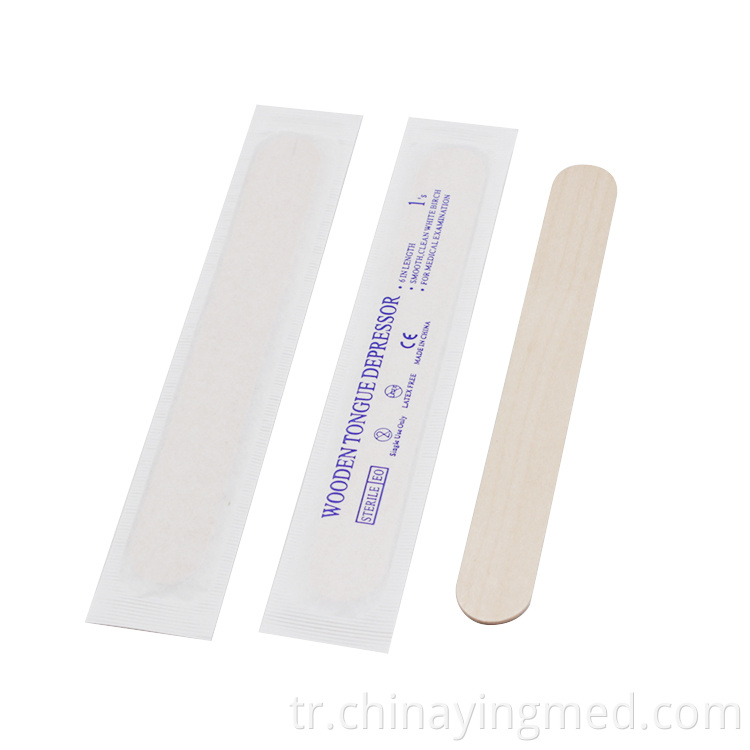 Ahşap Dil Basacağı Wooden Tongue Depressor